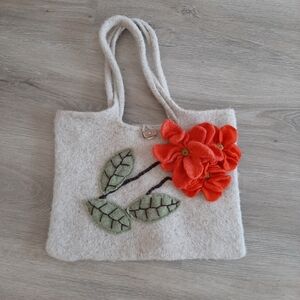 YAP Wool Felted Purse